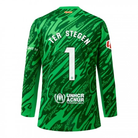 FC Barcelona Ter Stegen 1 Målmand Hjemmebanesæt 2024-25 Langærmet